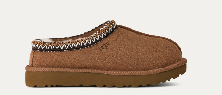 Brown Chestnut Platform Slippers