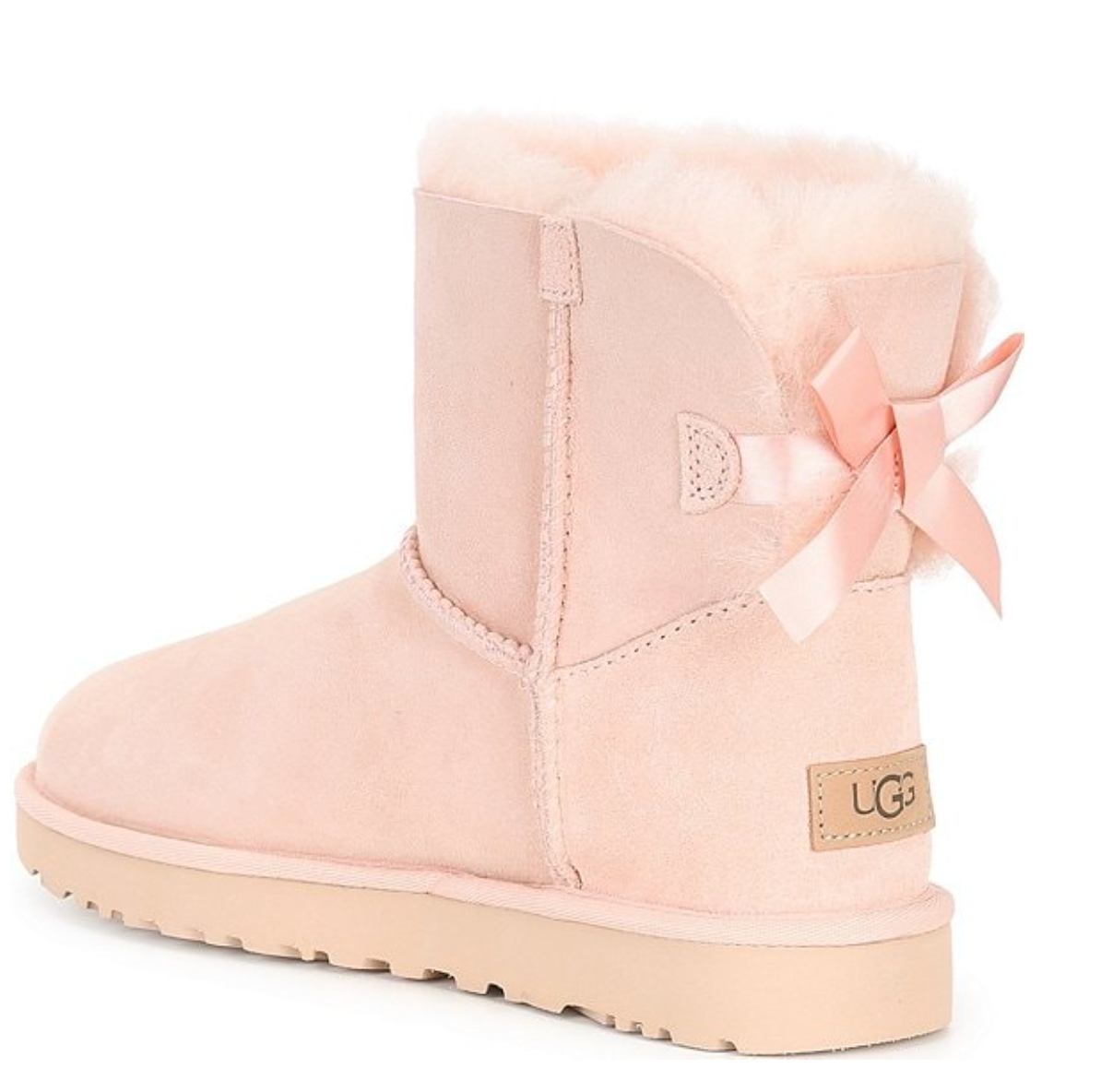 Light Pink Mini Bailey Slipper Boots