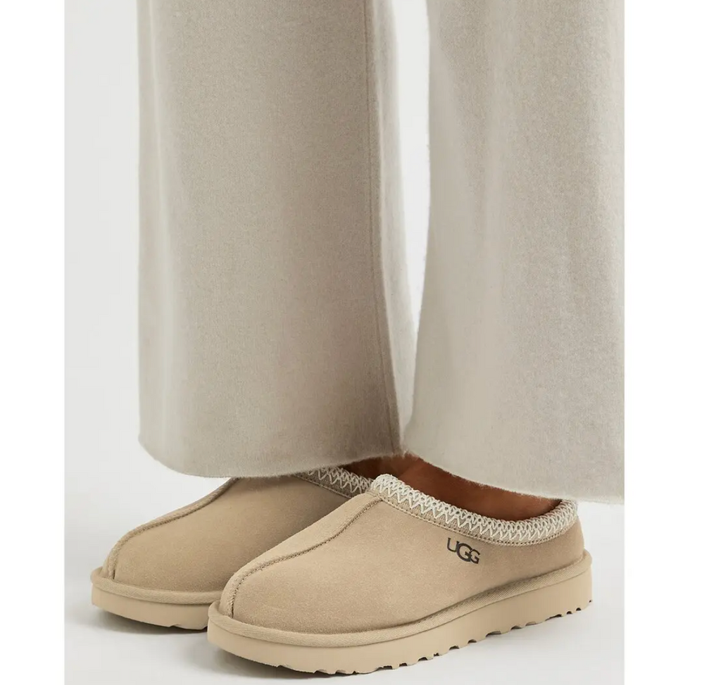 Creme Tasman Platform Slippers