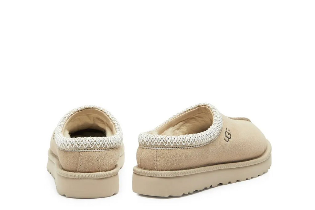 Creme Tasman Platform Slippers